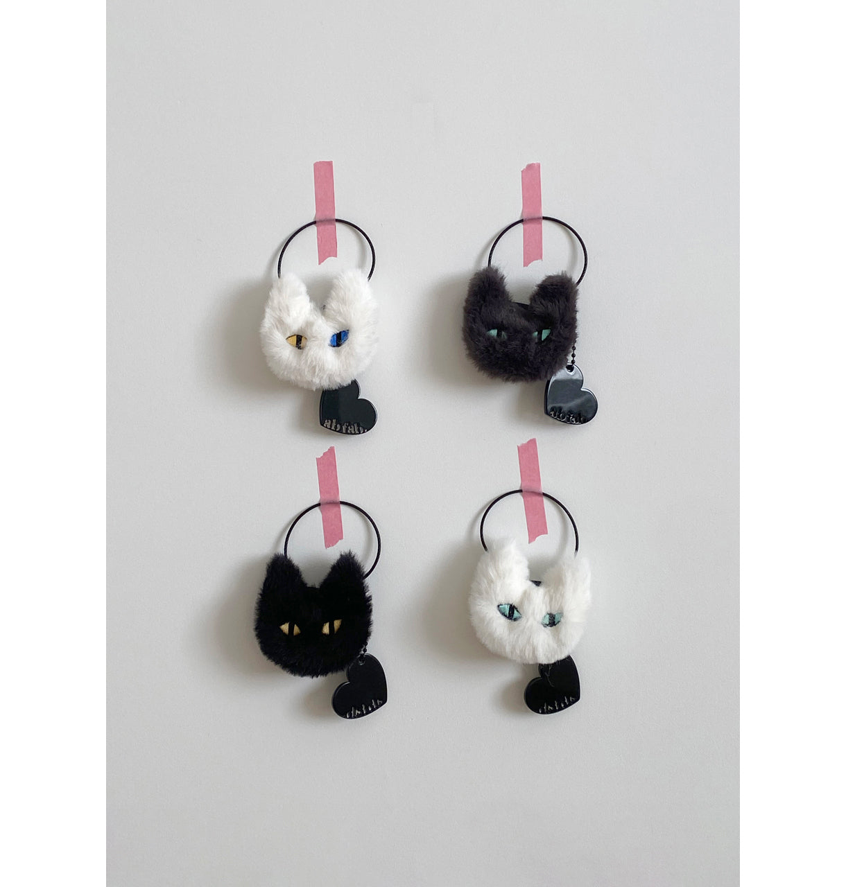 AB FAB Black Cat Keychain (BTS SUGA's Pick)