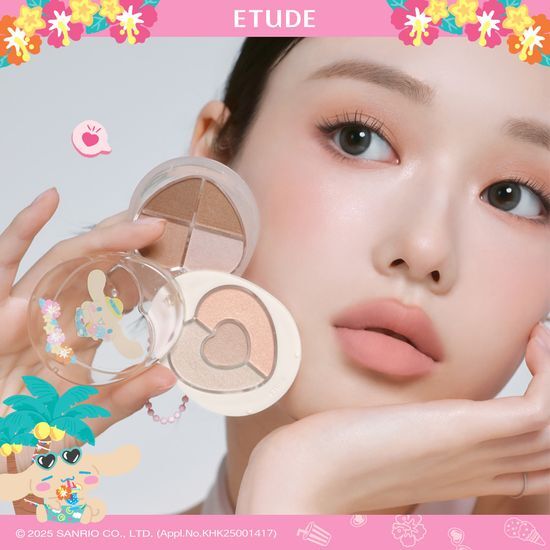 Tanned Cinnamoroll x ETUDE - NEW Ppong Eye Maker (3 Colors)