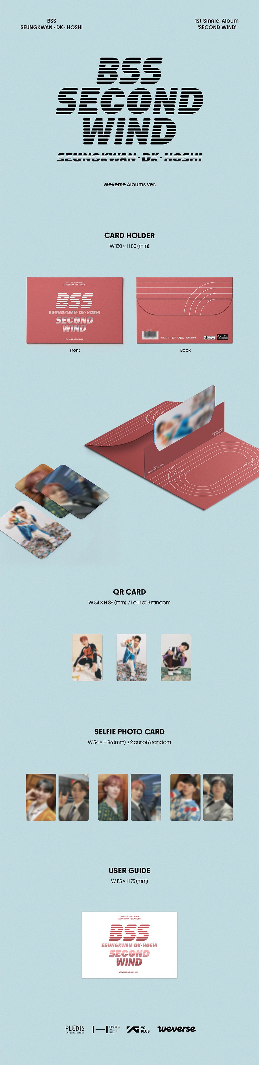 SEVENTEEN BSS - SECOND WIND (1st Single Album) Weverse Albums Ver.