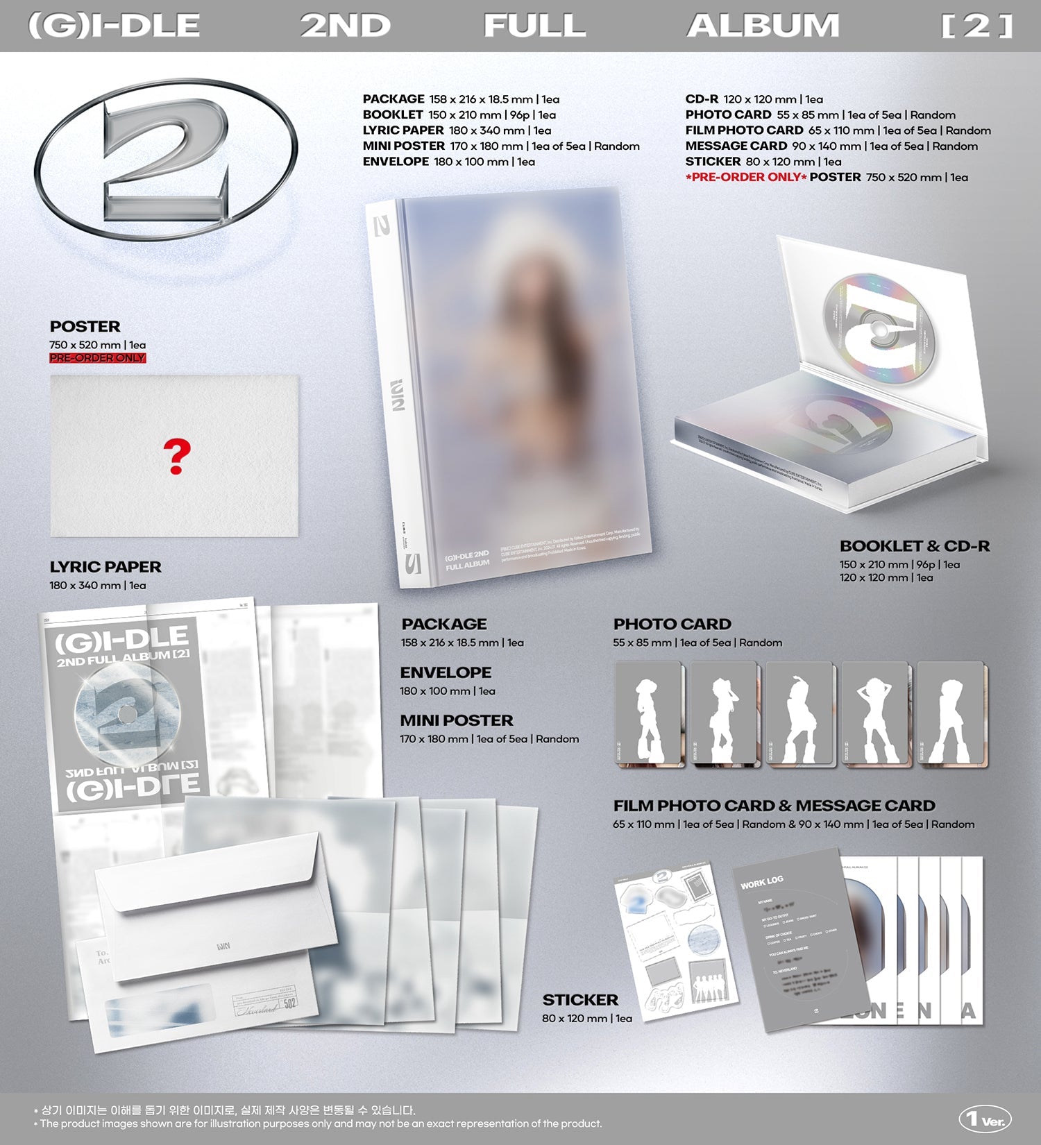 (G)I-DLE - 2 (2nd Full Album)