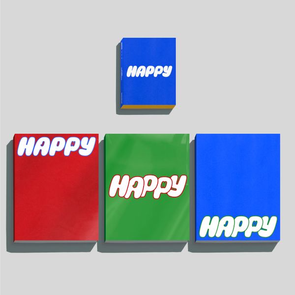 JIN - HAPPY (1st Solo Album) SET Ver. + Weverse Albums Ver.