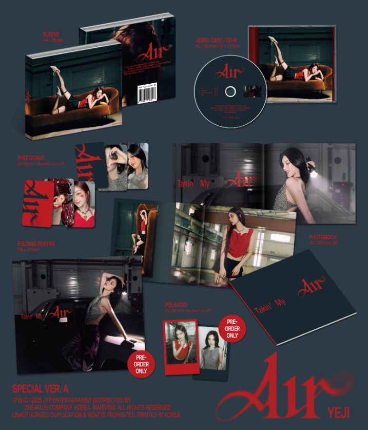 YEJI (ITZY) - Air (1st Mini Album) Special Ver.