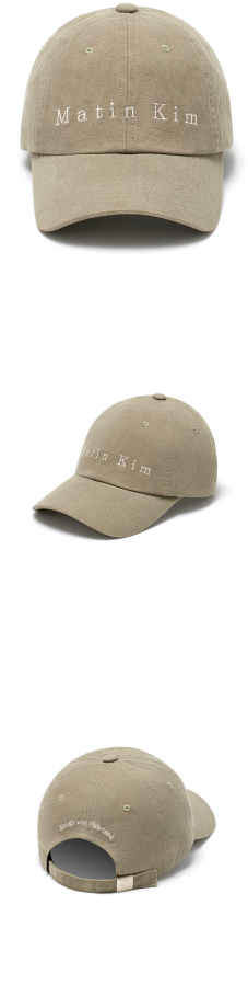 Matin Kim - Matin Cotton Washed Ball Cap