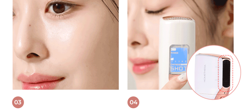 HOMETHERA Cartridge 4.5 (50,000 Shots / 20 Dots) HIFU Beauty Device