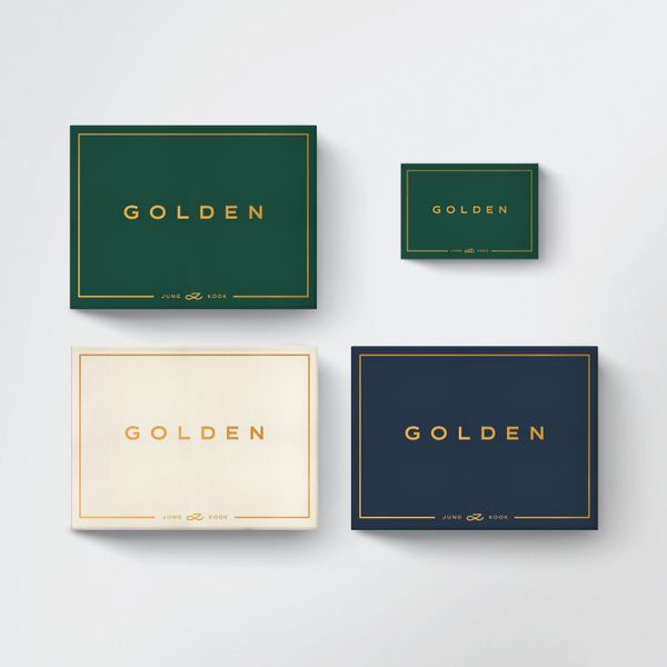 JUNG KOOK - GOLDEN (1st Full Album) SET Ver. + Weverse Albums Ver.