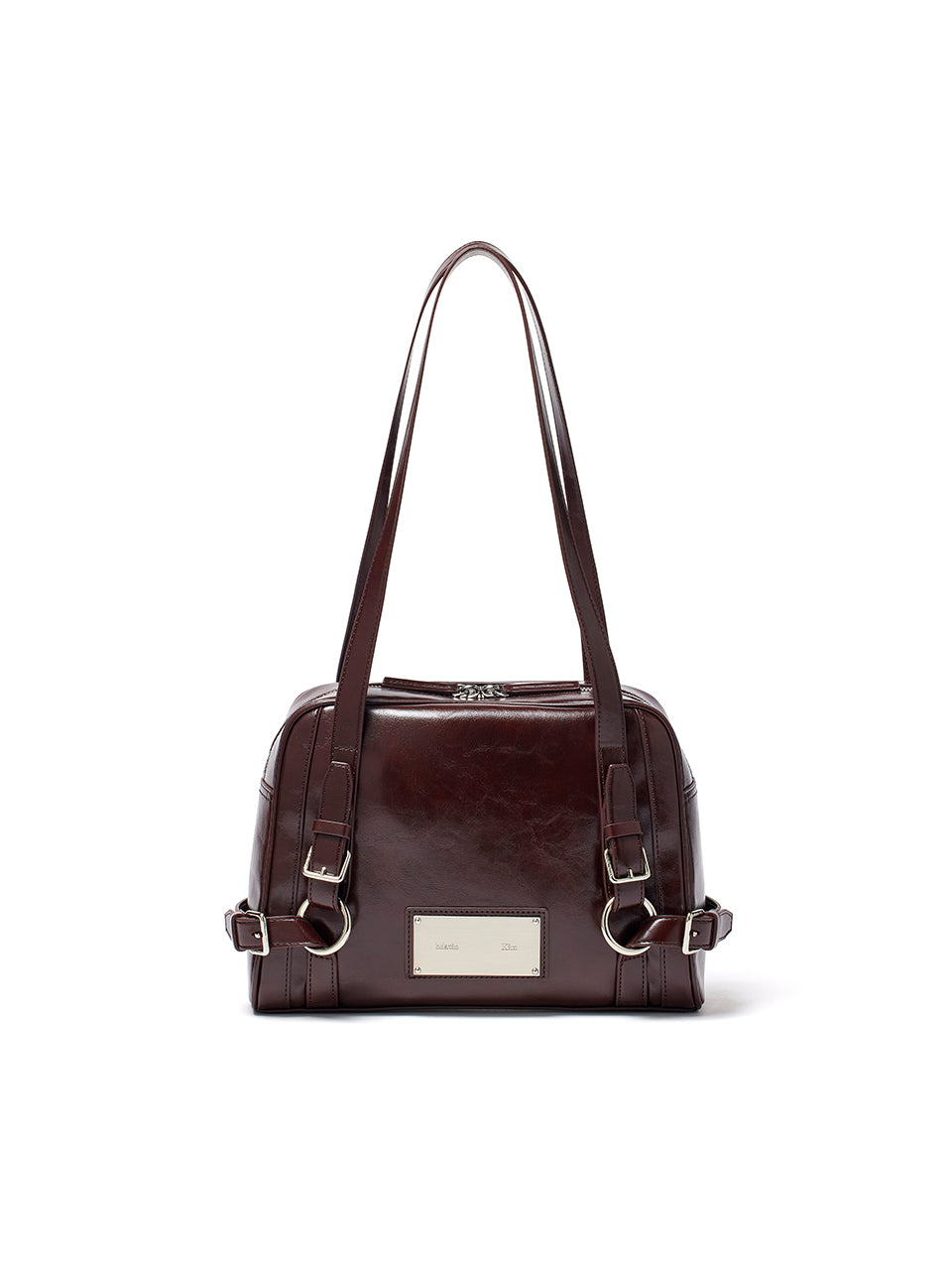 Matin Kim - Biker Detail Square Shoulder Bag