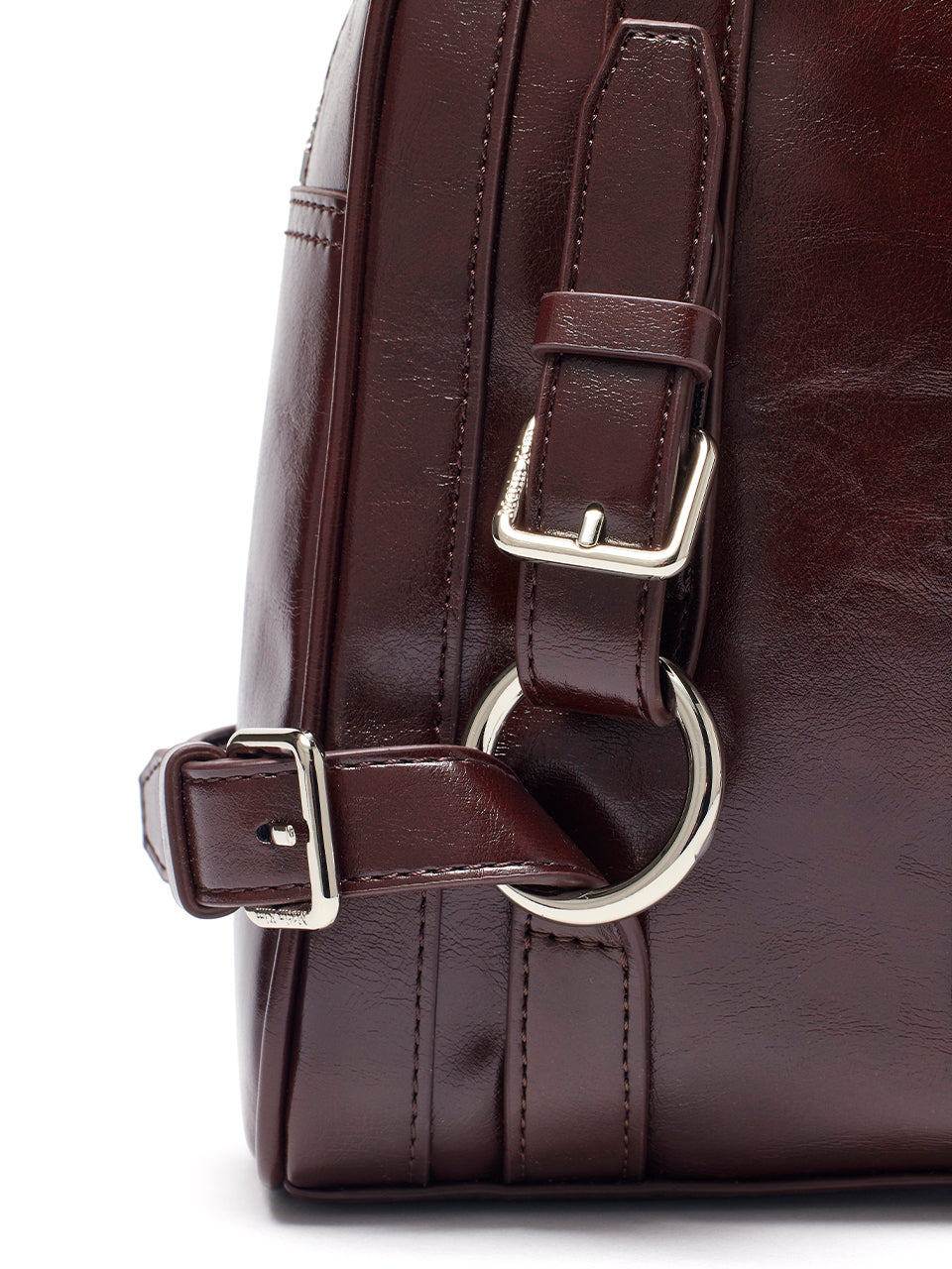 Matin Kim - Biker Detail Square Shoulder Bag