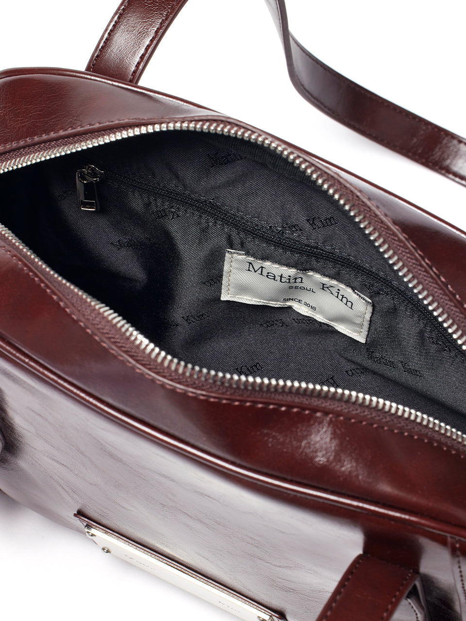 Matin Kim - Biker Detail Square Shoulder Bag