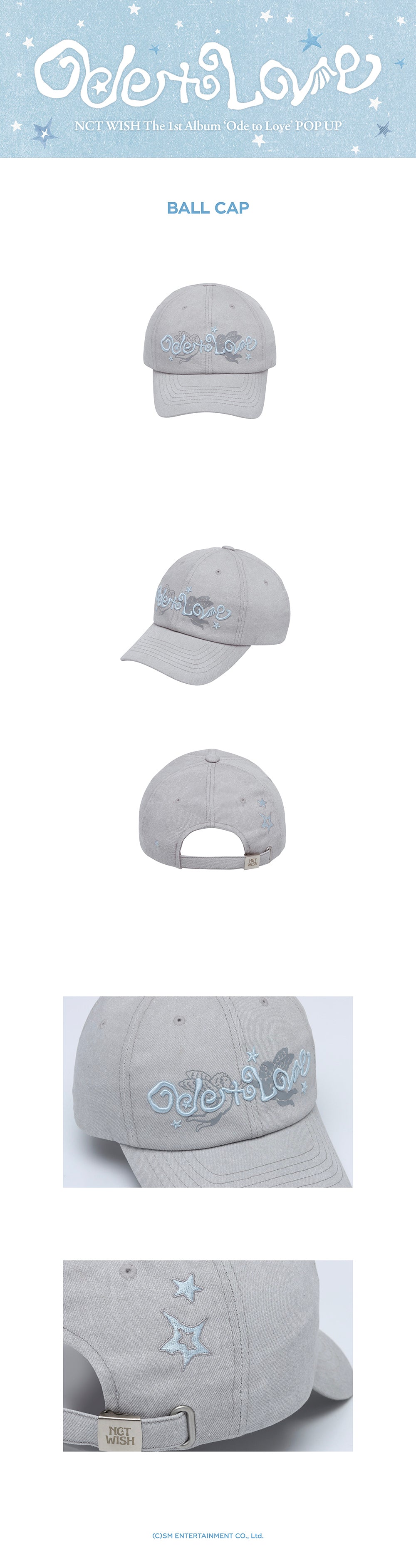 NCT WISH - Ball Cap (Ode to Love POP UP MD)