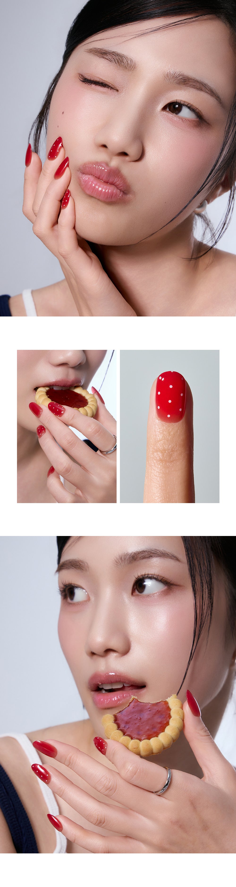 ohora - Early Summer Glow Gel Nail Strips (30pcs)