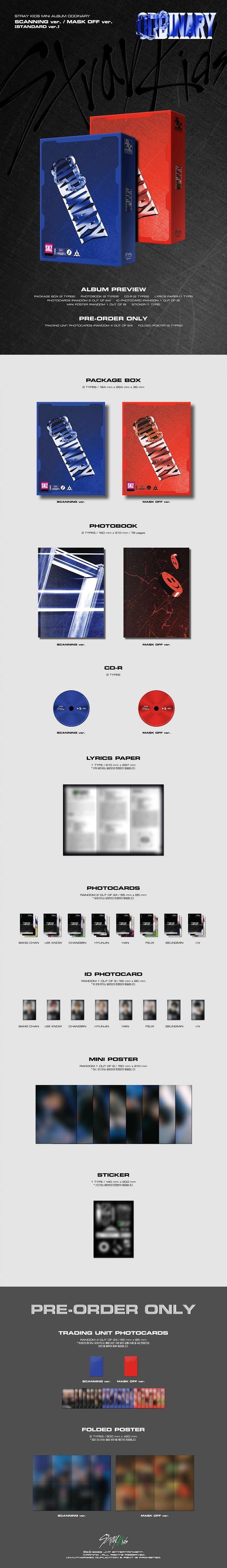 Stray Kids - ODDINARY (6th Mini Album)