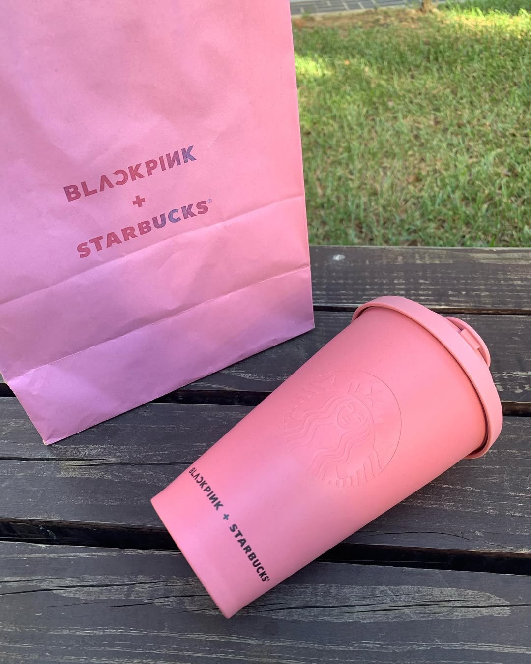 BLACKPINK + STARBUCKS® Pink Tumbler 15.5oz
