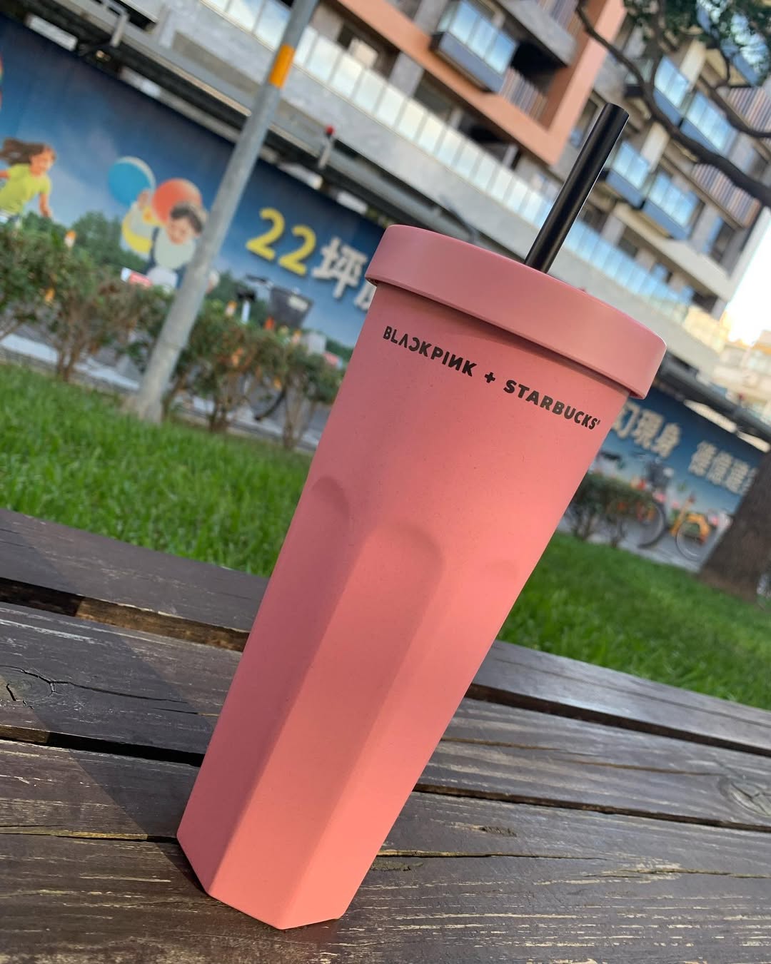 BLACKPINK + STARBUCKS® Pink Texa Tumbler 14oz