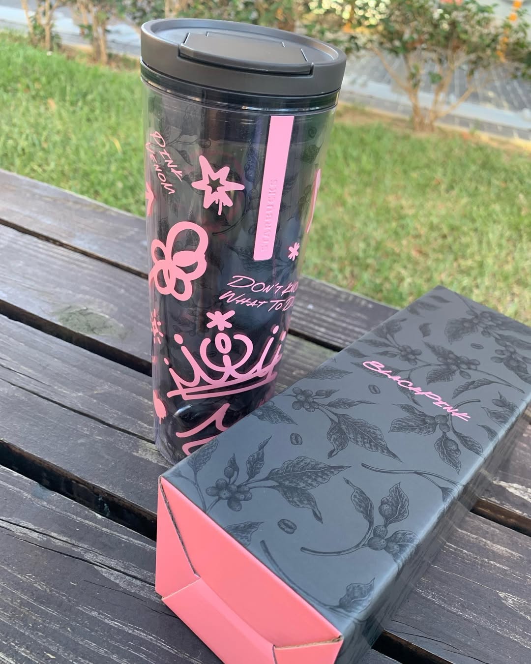 BLACKPINK + STARBUCKS® Doodle Tumbler 16oz