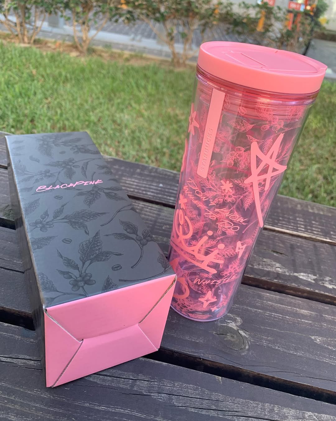 BLACKPINK + STARBUCKS® Doodle Tumbler 16oz