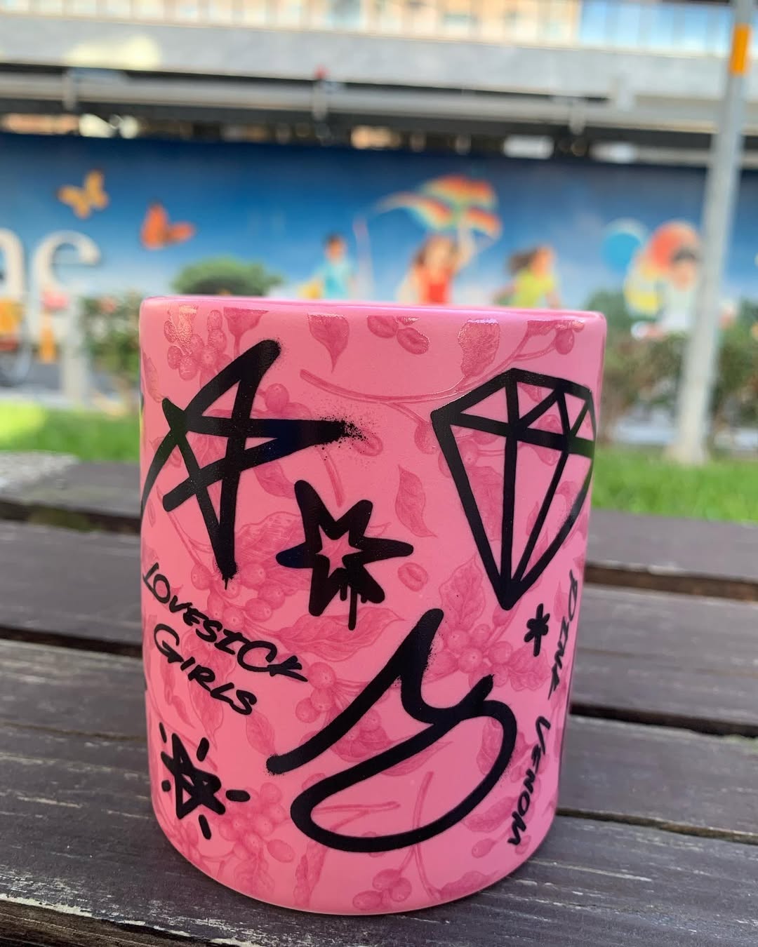 BLACKPINK + STARBUCKS® Doodle Mug 12oz