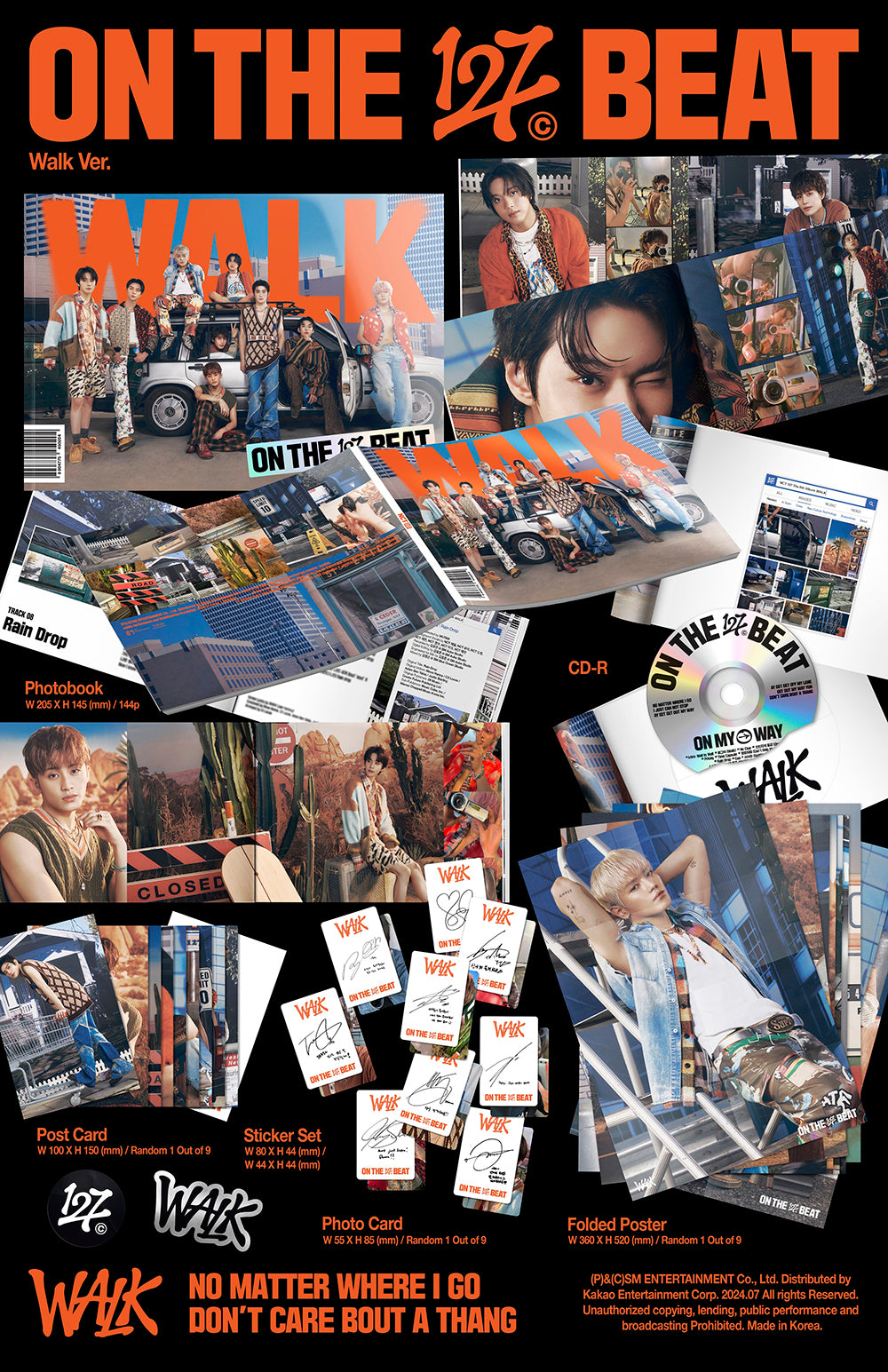 NCT 127 - WALK (6th Album) Walk Ver.