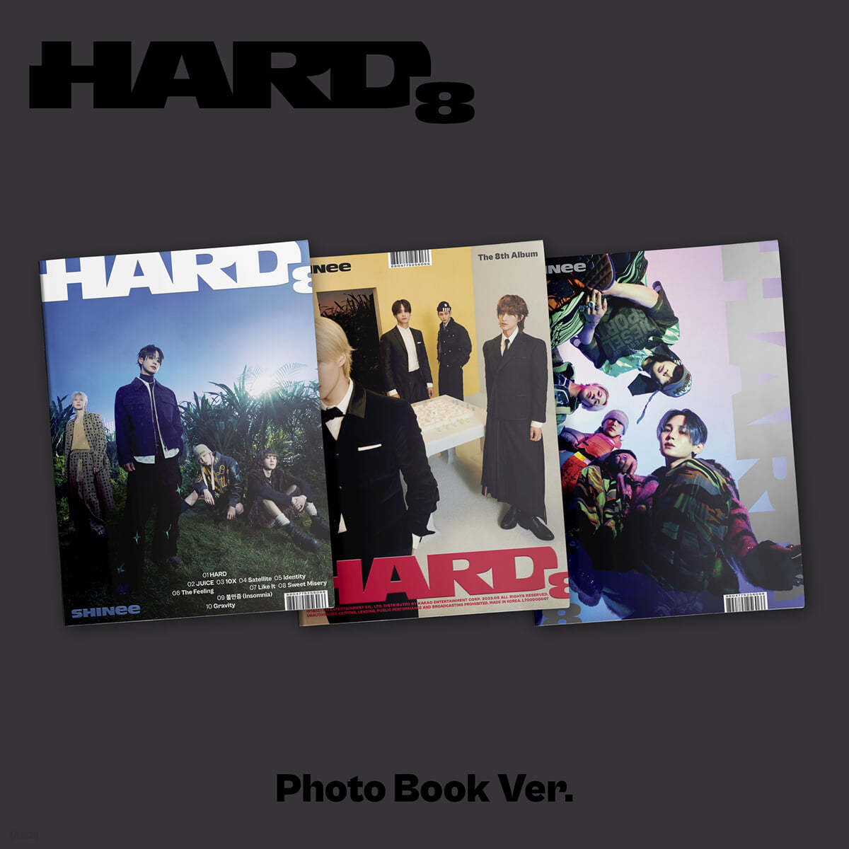 SHINee – HARD (8th Album) Photo Book Ver. Random Ver.
