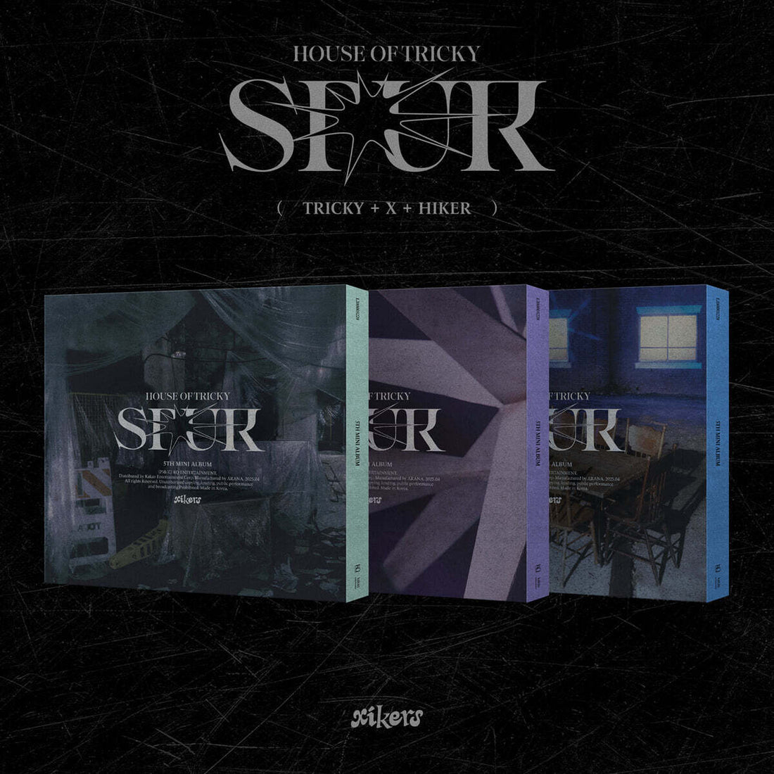 xikers - HOUSE OF TRICKY : SPUR (5th Mini Album)