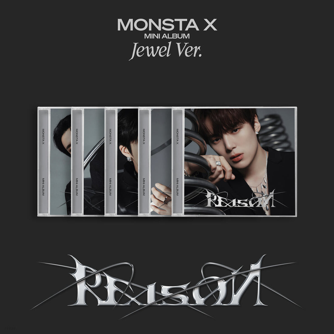 MONSTA X - REASON (12th Mini Album) Jewel Ver. (Random Ver.)