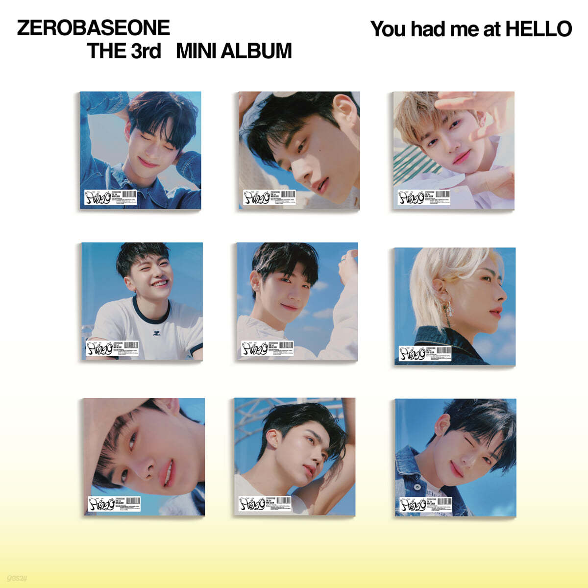 ZEROBASEONE - You had me at HELLO (3rd Mini Album) DIGIPACK Ver.