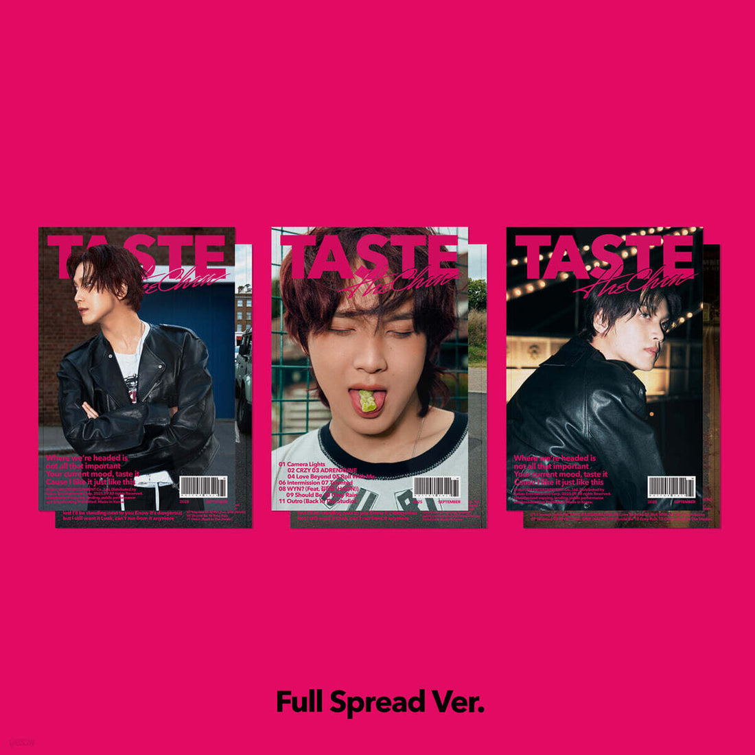 HAECHAN TASTE Full Spread Ver. SET Ver.