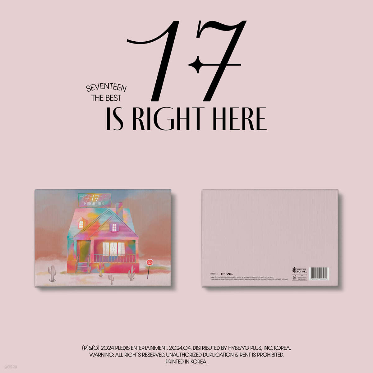 SEVENTEEN - 17 IS RIGHT HERE (Best Album) Deluxe Ver.