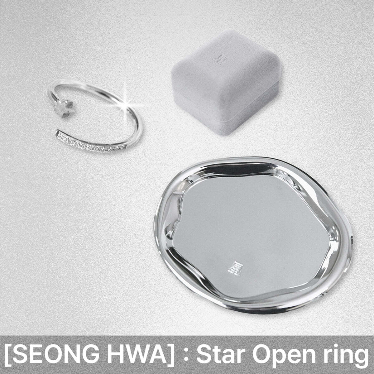 ATEEZ SEONG HWA Star Open Ring Birthday MD