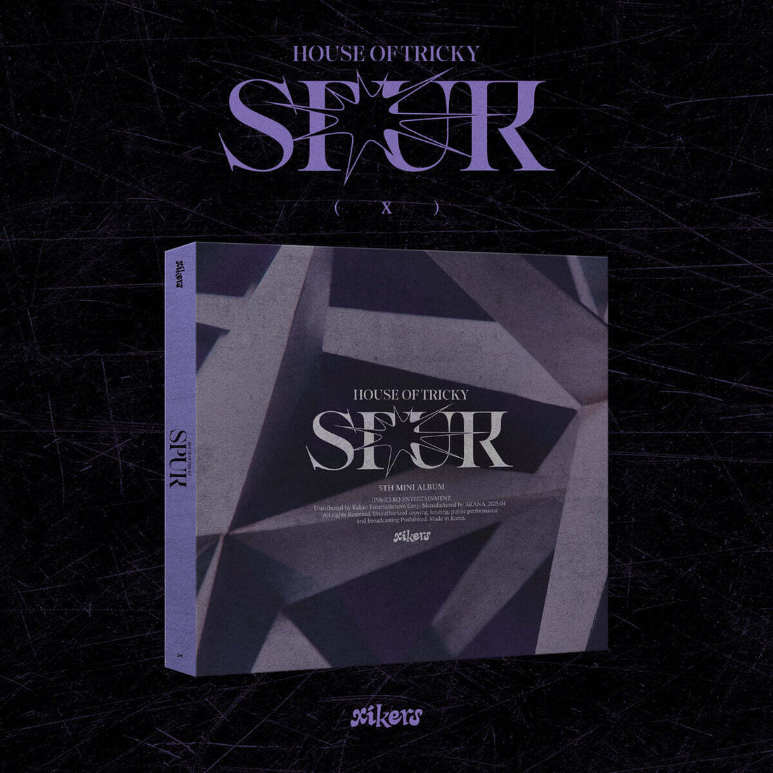 xikers - HOUSE OF TRICKY : SPUR (5th Mini Album)