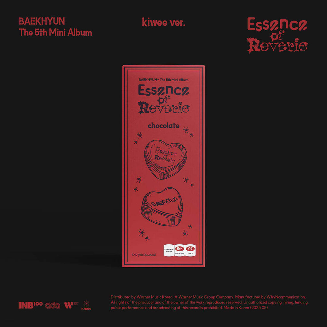 BAEKHYUN - Essence of Reverie (5th Mini Album) Platform Album Kiwee Ver.