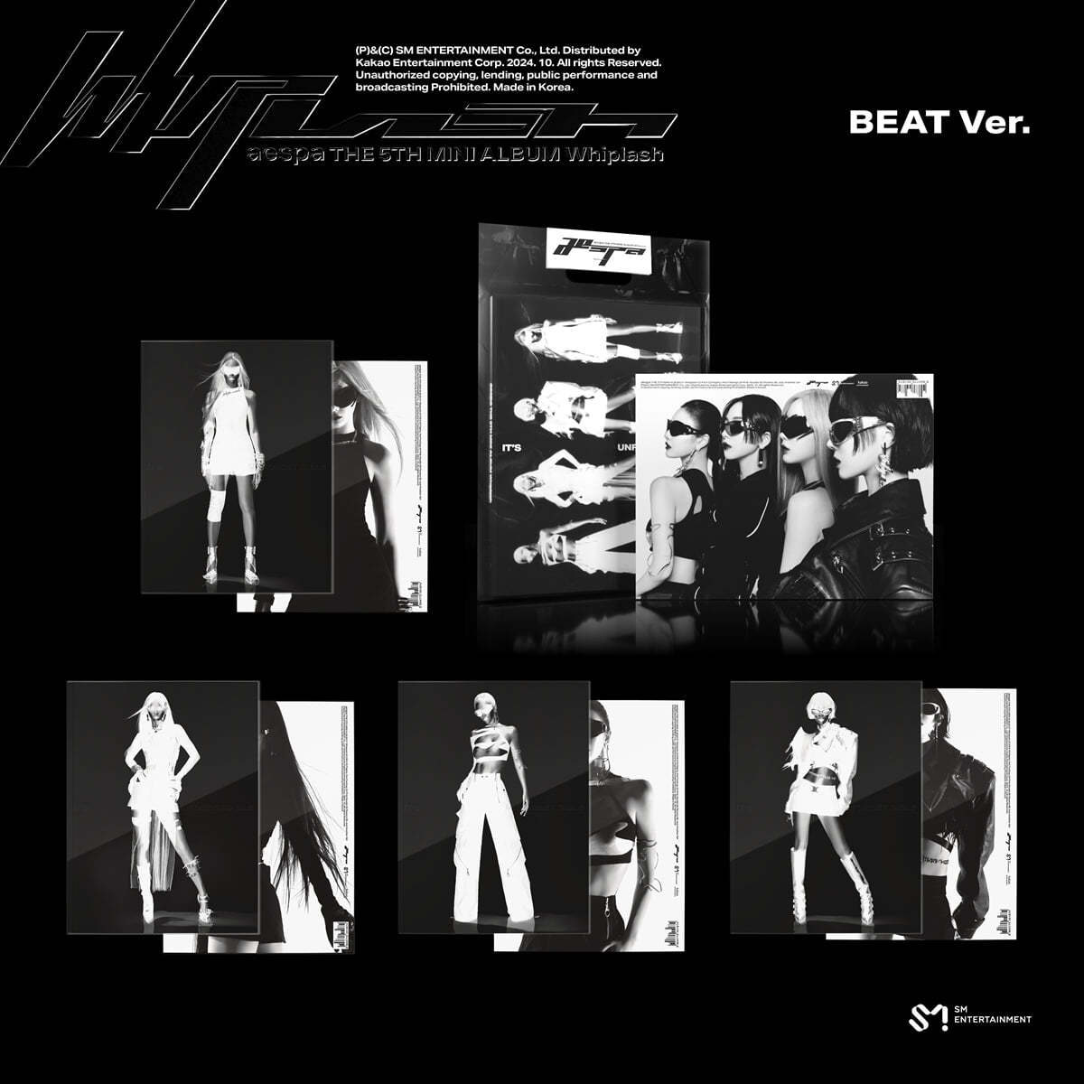 aespa - Whiplash (5th Mini Album) BEAT Ver.