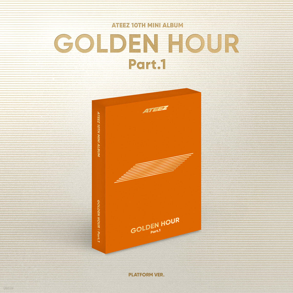 ATEEZ - GOLDEN HOUR : Part.1 (10th Mini Album) Platform Ver. product image