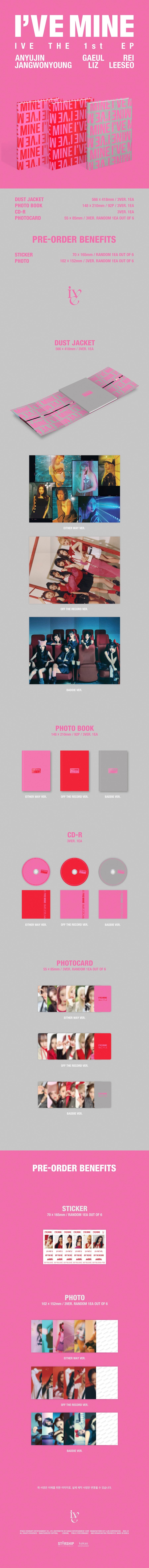 IVE - I'VE MINE (1st EP)