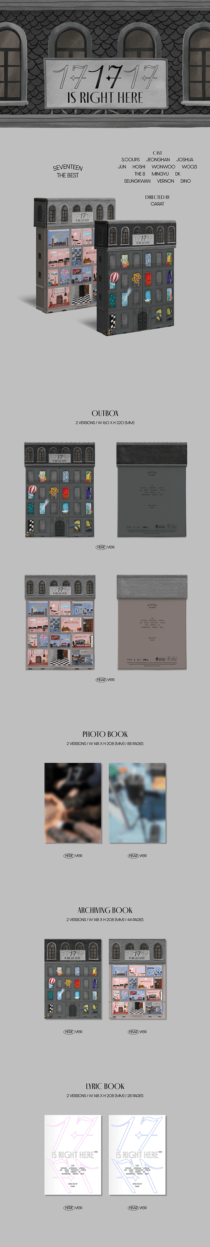 SEVENTEEN - 17 IS RIGHT HERE (Best Album)