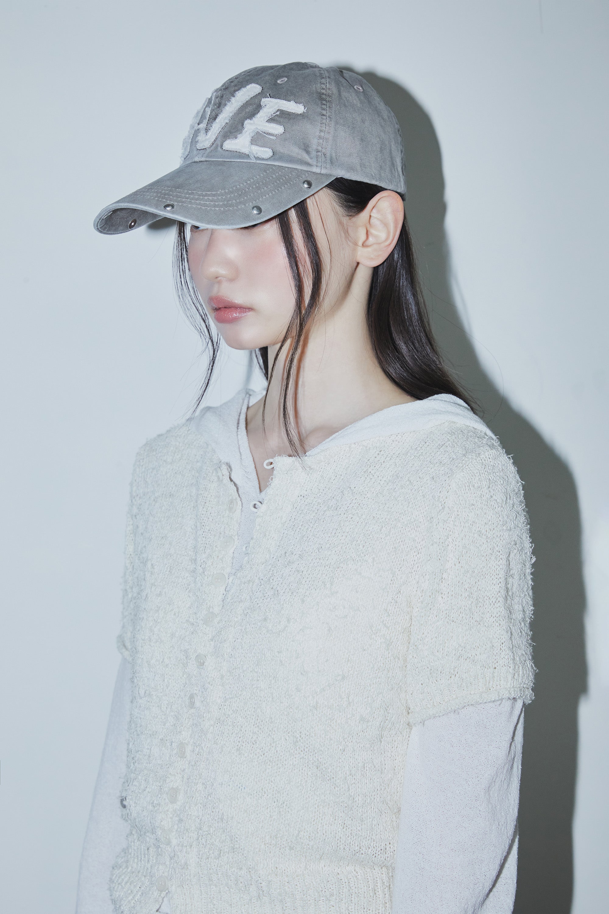 Avie muah - Applique Vintage Rivet Ballcap