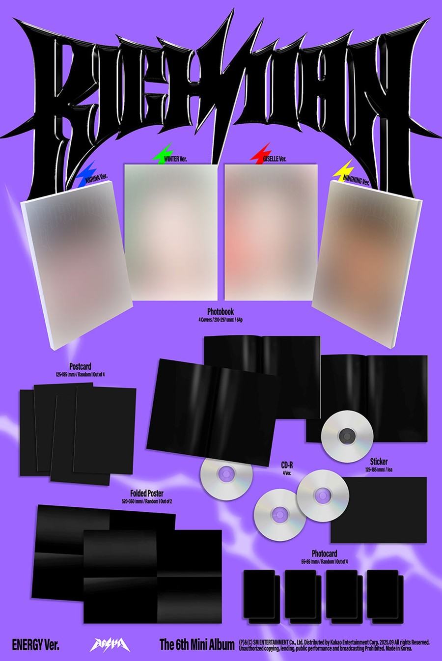 aespa – Rich Man (6th Mini Album) ENERGY Ver.