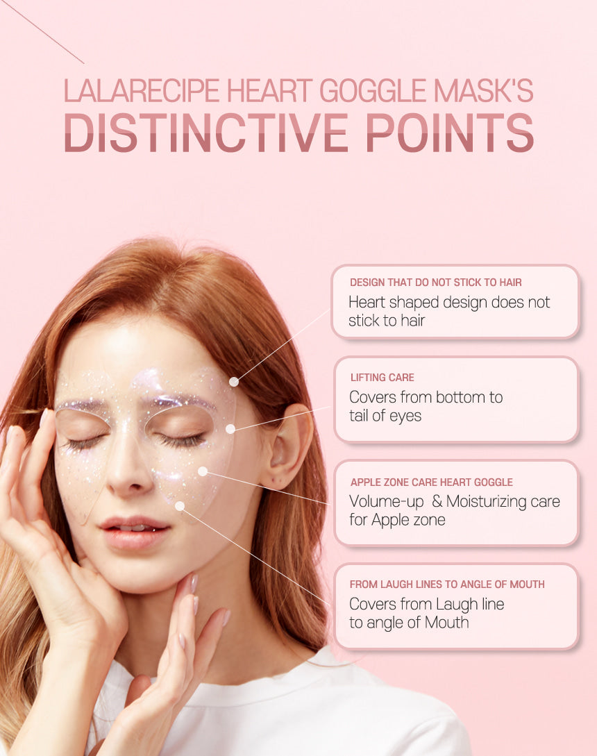 LALARECIPE - Heart Goggle Moisture Mask