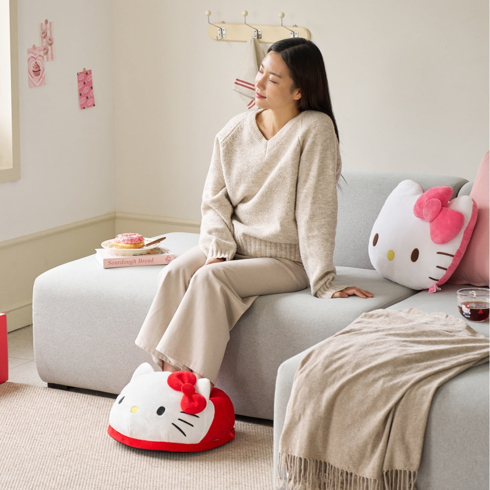 INKO - Heated Foot Warmer & Cozy Heat Pad (Hello Kitty Edition)