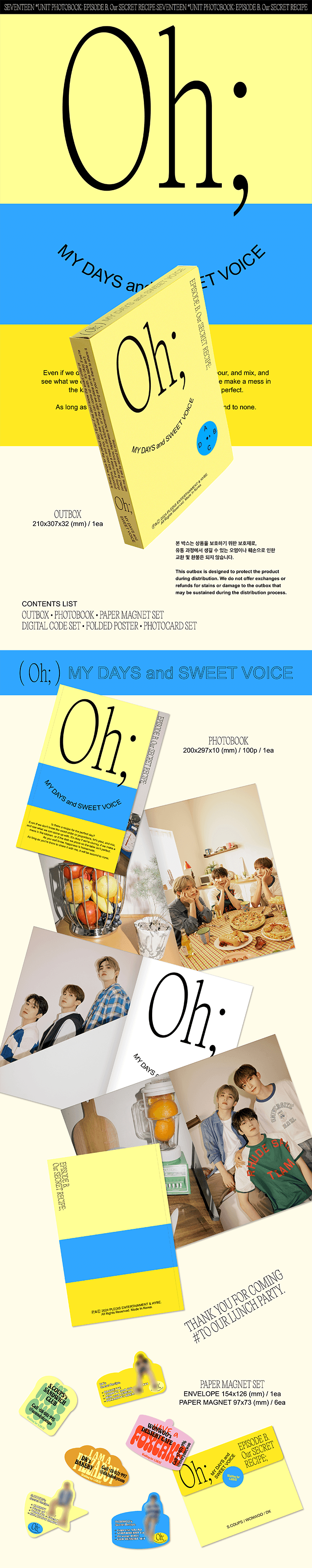 SEVENTEEN - UNIT PHOTOBOOK EPISODE (A/B Ver.)