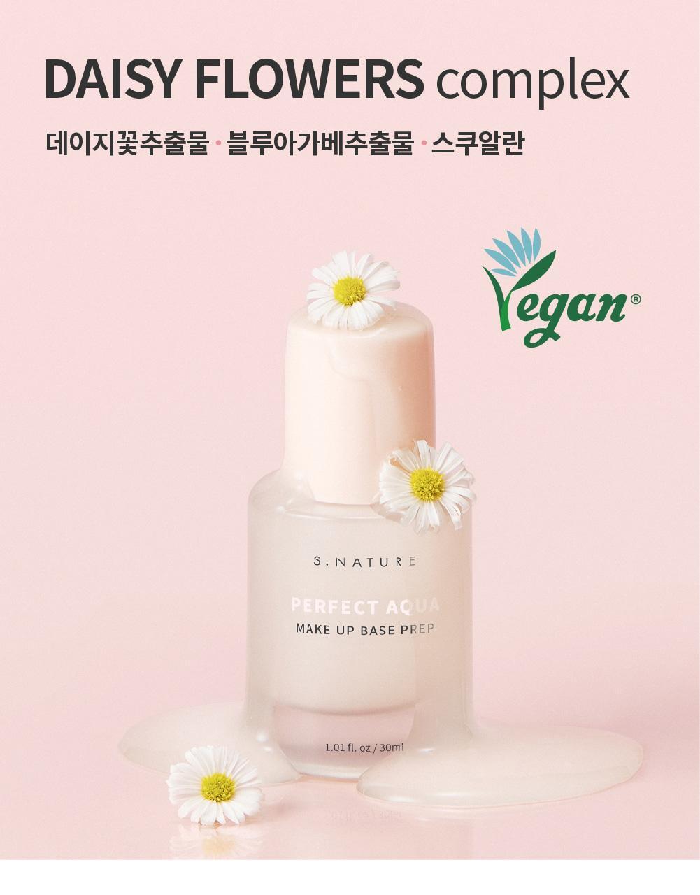 S.NATURE Perfect Aqua Make Up Base Prep 30ml (LIZ's Pick)