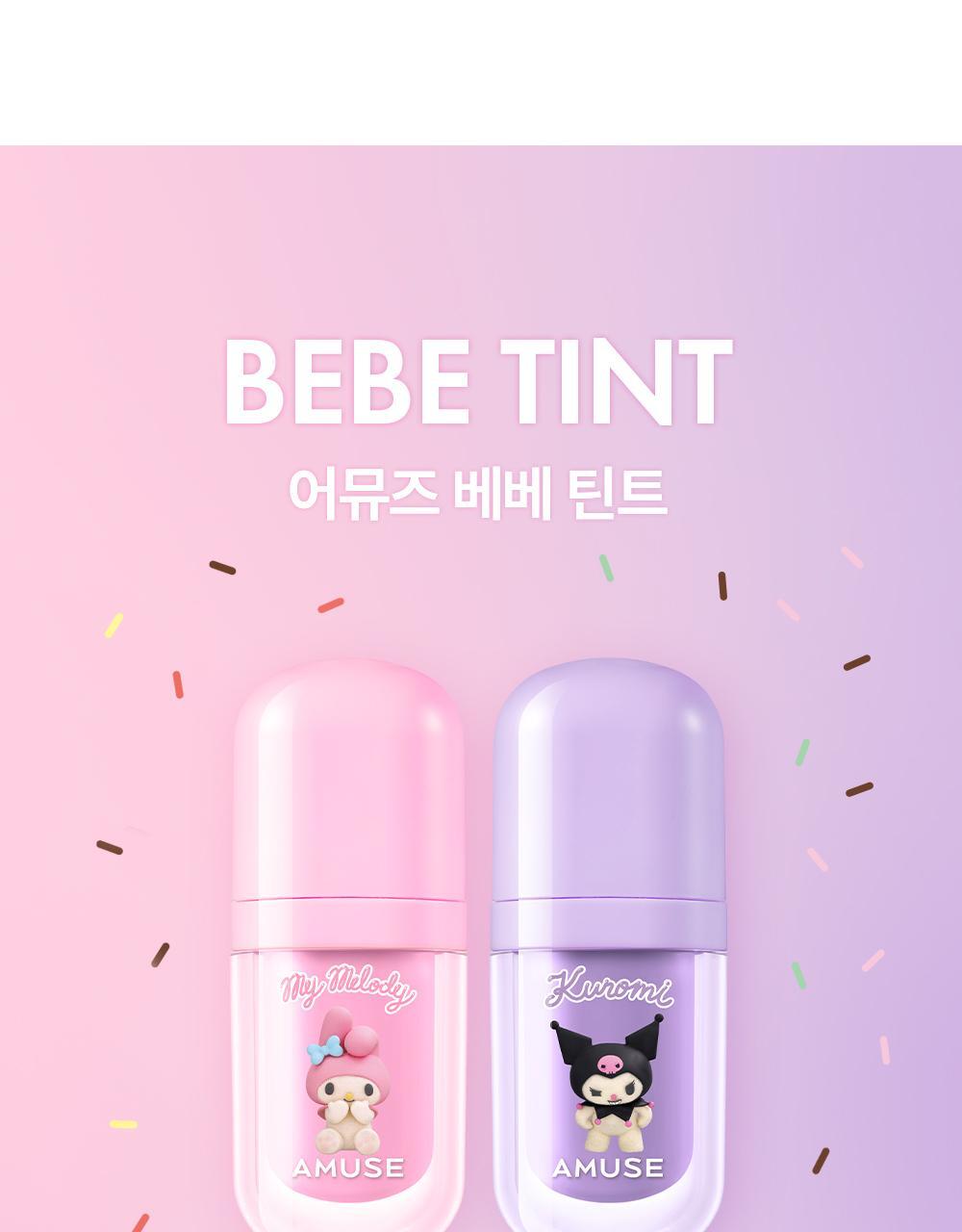 AMUSE Bebe Tint (My Melody & Kuromi Special Edition)
