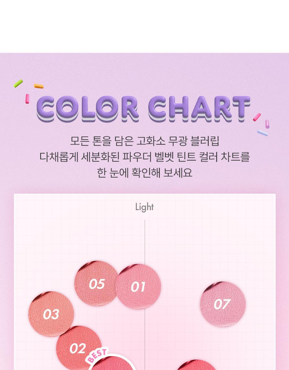 AMUSE Powder Velvet Tint (My Melody & Kuromi Special Edition)