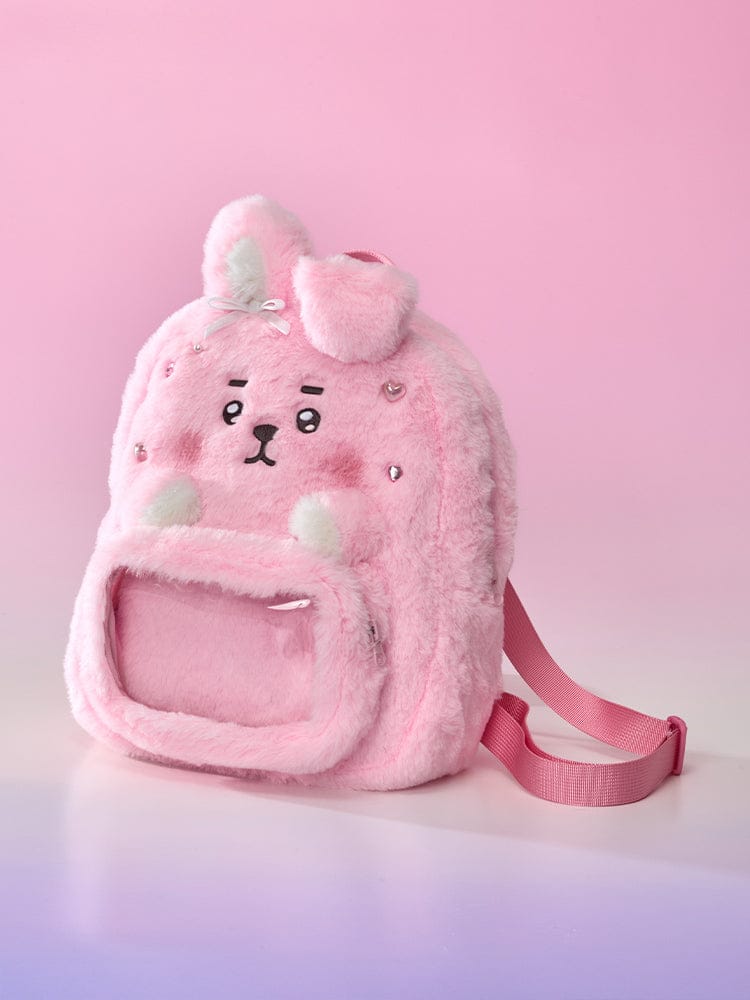 BT21 Ribboned U Baby Clear Pocket Plush Bag COOKY