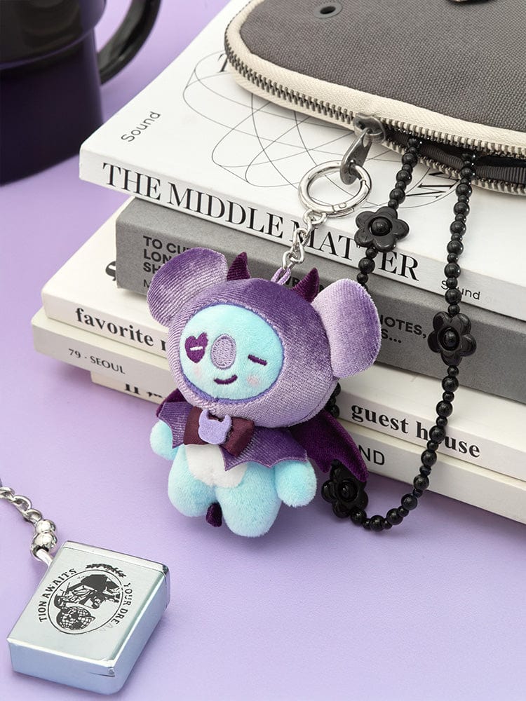BT21 Angel & Villain Villain Plush Keyring