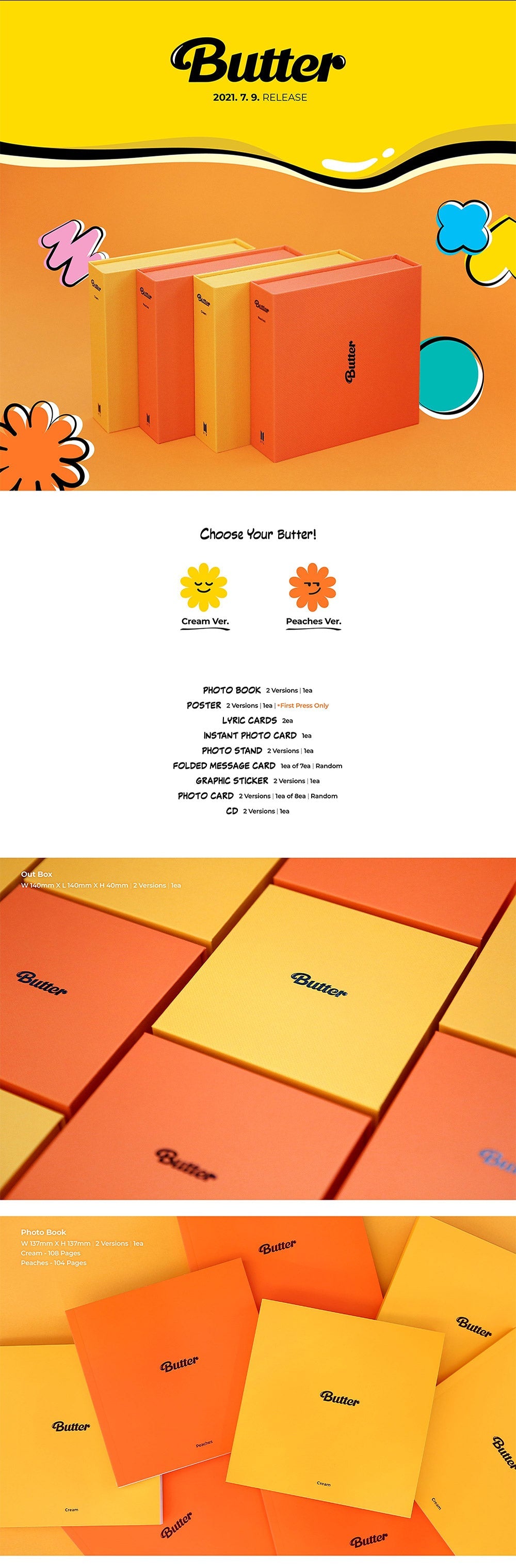 BTS - Butter (2nd Single Album)