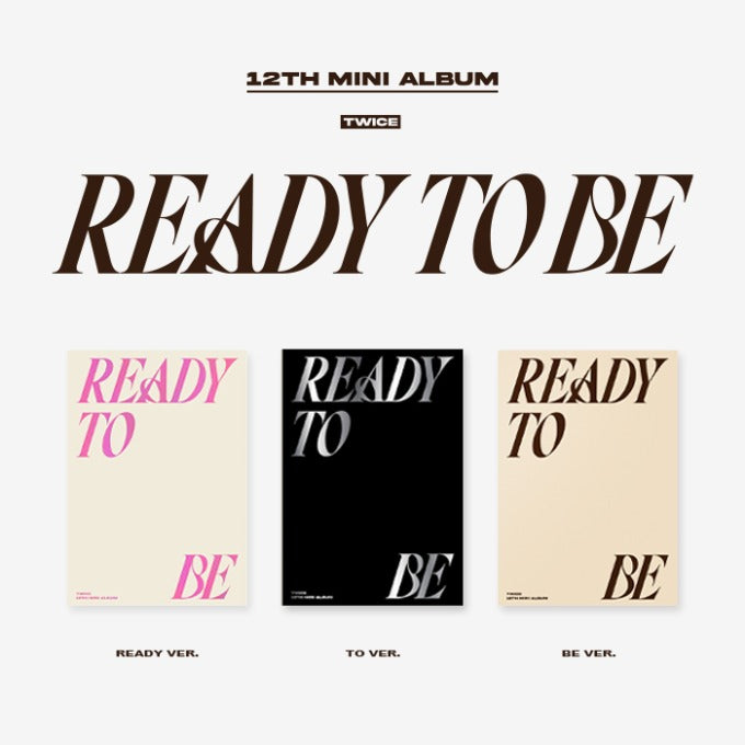 TWICE - READY TO BE (12th Mini Album)