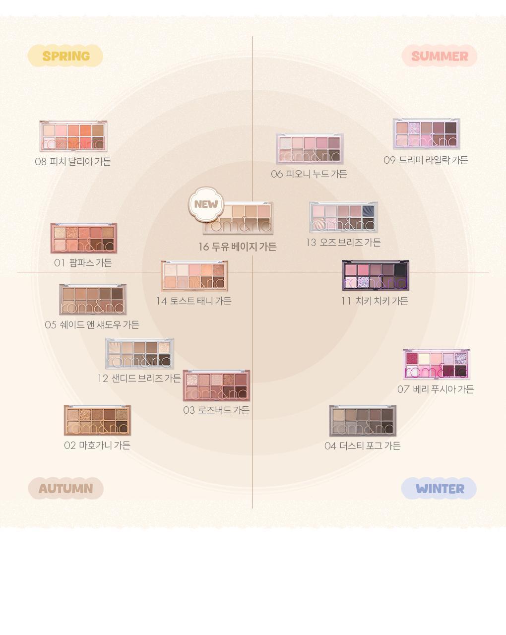 rom&nd - Better Than Palette
