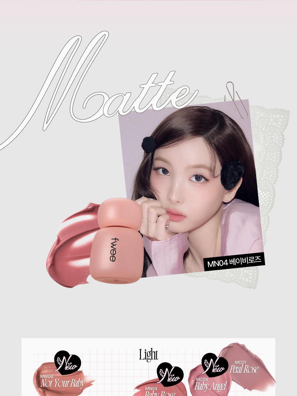 fwee - Rose Obsession Stay-Fit Lip Tint