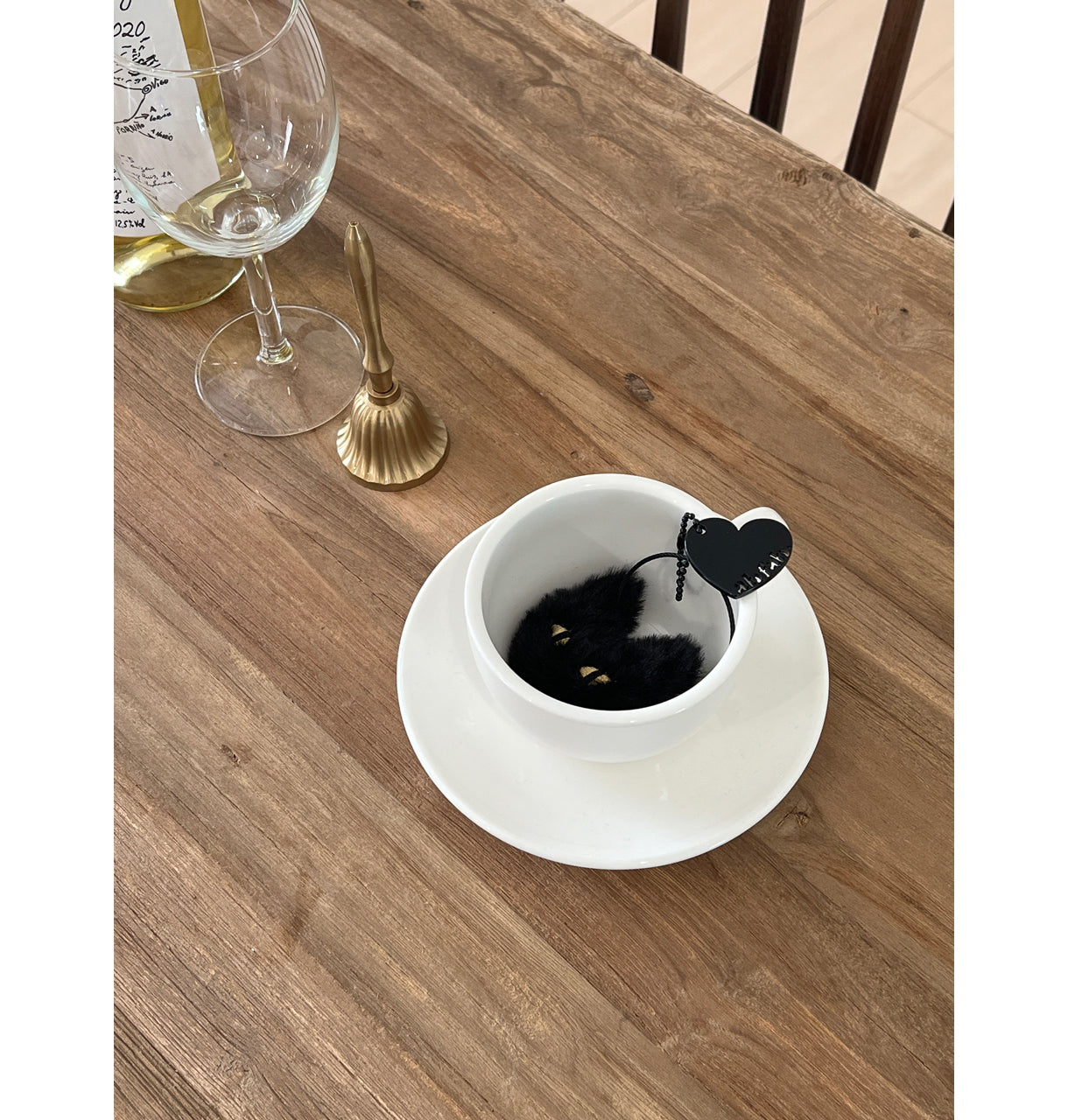 AB FAB Black Cat Keychain (BTS SUGA's Pick)