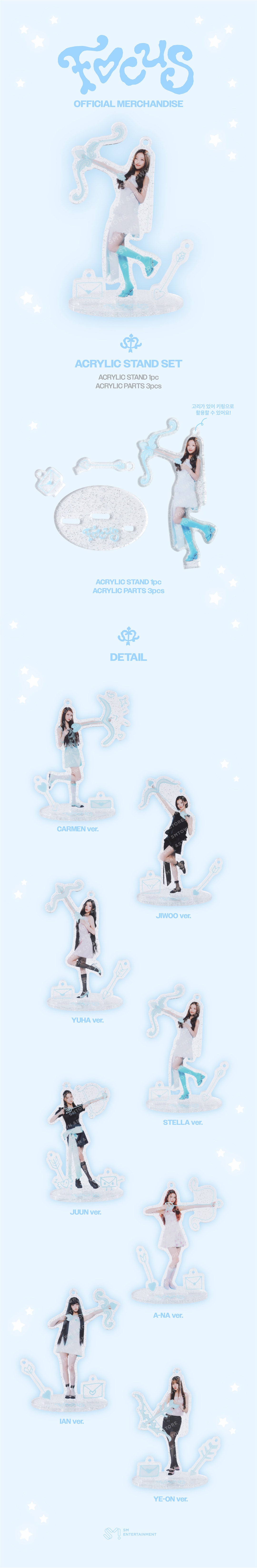 Hearts2Hearts - FOCUS (Acrylic Stand Set)